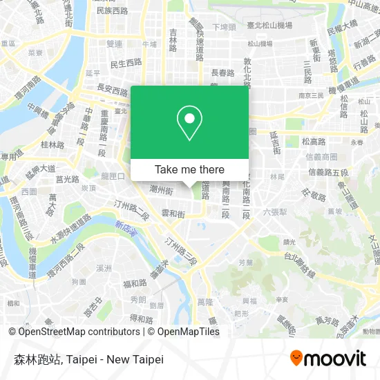 森林跑站地圖