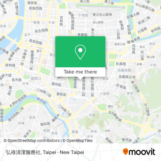 弘祿清潔服務社 map