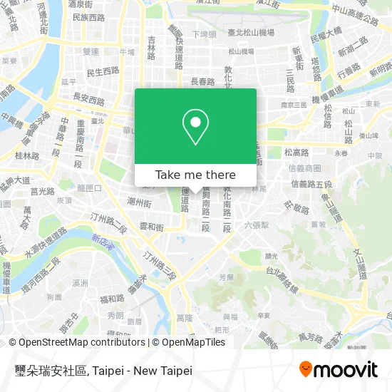 璽朵瑞安社區地圖