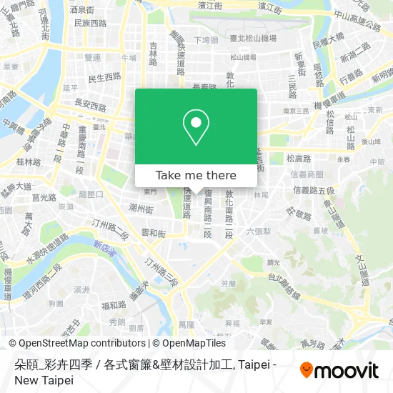 朵頤_彩卉四季 / 各式窗簾&壁材設計加工 map