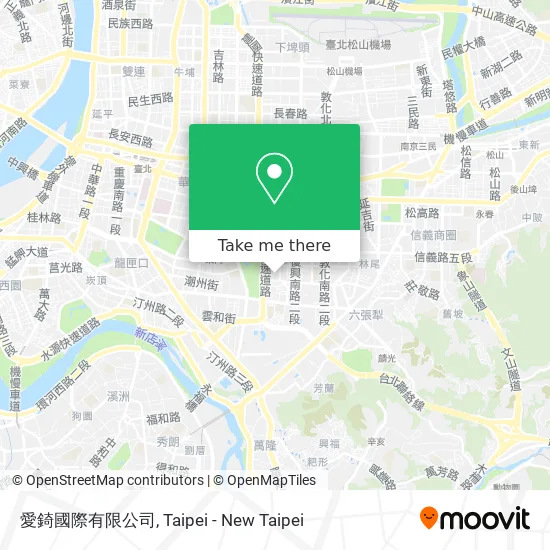 愛錡國際有限公司地圖