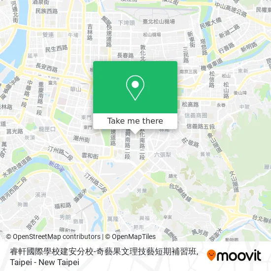 睿軒國際學校建安分校-奇藝果文理技藝短期補習班 map