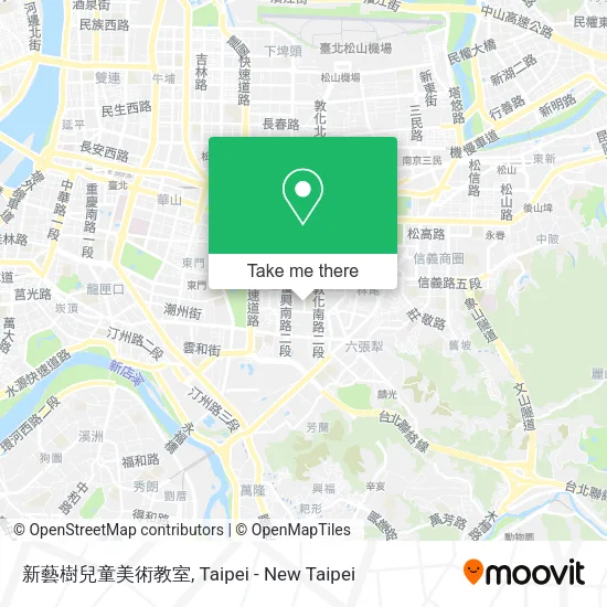 新藝樹兒童美術教室地圖