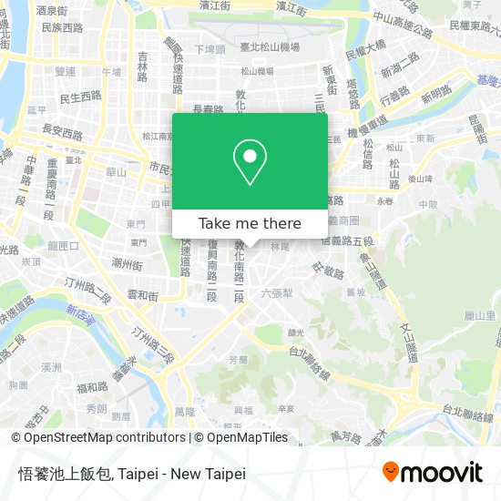 悟饕池上飯包 map