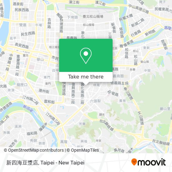 新四海豆漿店 map