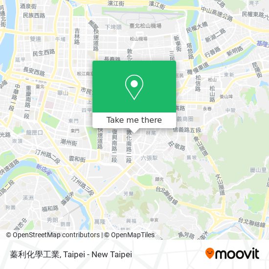 蓁利化學工業 map