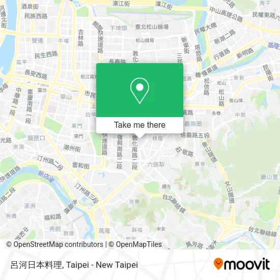 呂河日本料理 map