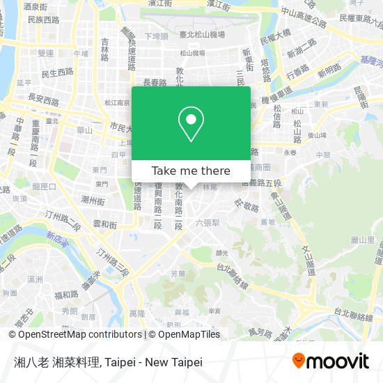 湘八老 湘菜料理 map