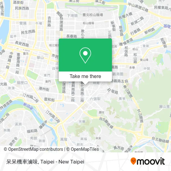 呆呆機車滷味地圖
