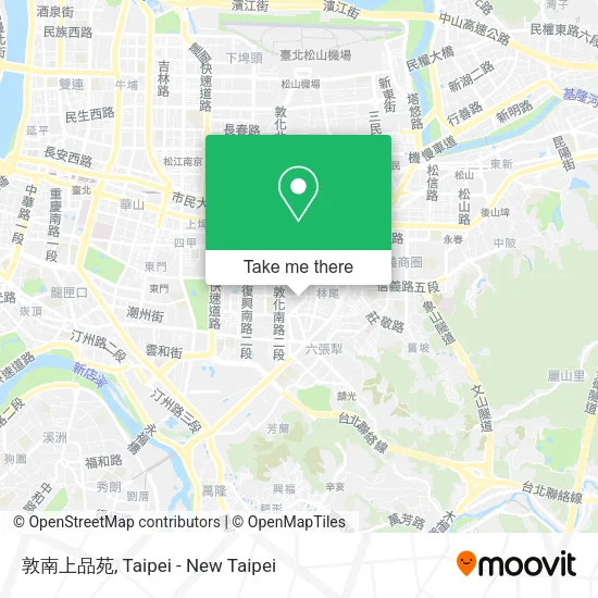 敦南上品苑 map