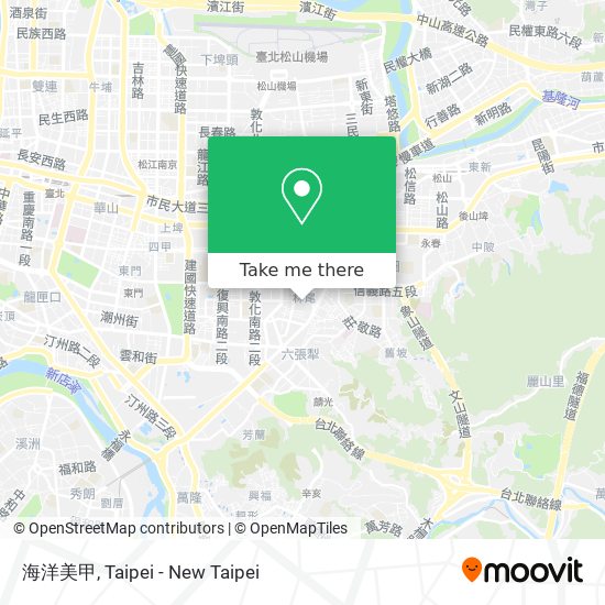 海洋美甲地圖