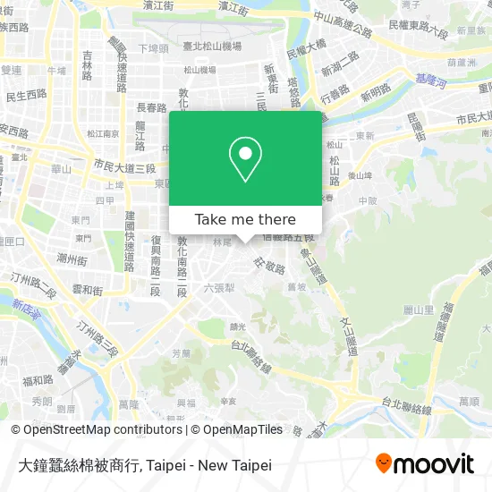 大鐘蠶絲棉被商行 map