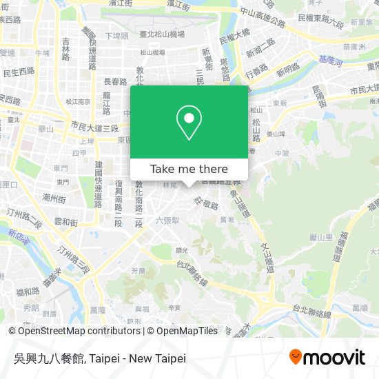 吳興九八餐館 map