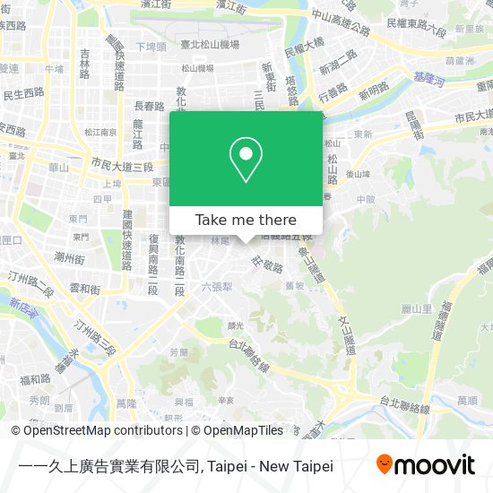 一一久上廣告實業有限公司 map