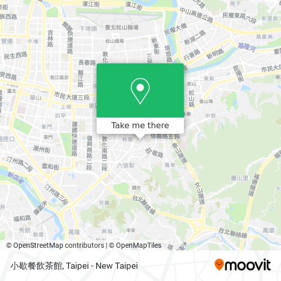 小歇餐飲茶館 map