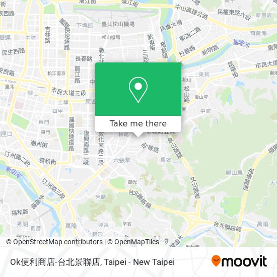 Ok便利商店-台北景聯店 map