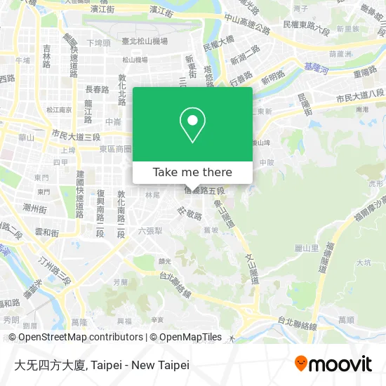 大旡四方大廈地圖