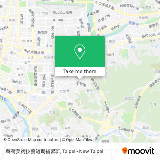 蘇荷美術技藝短期補習班 map