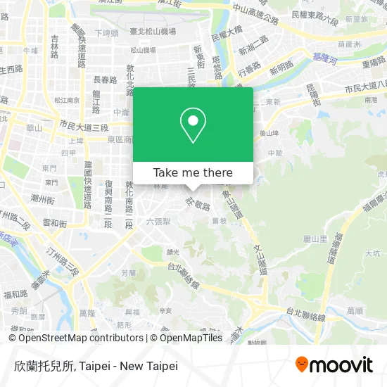欣蘭托兒所 map