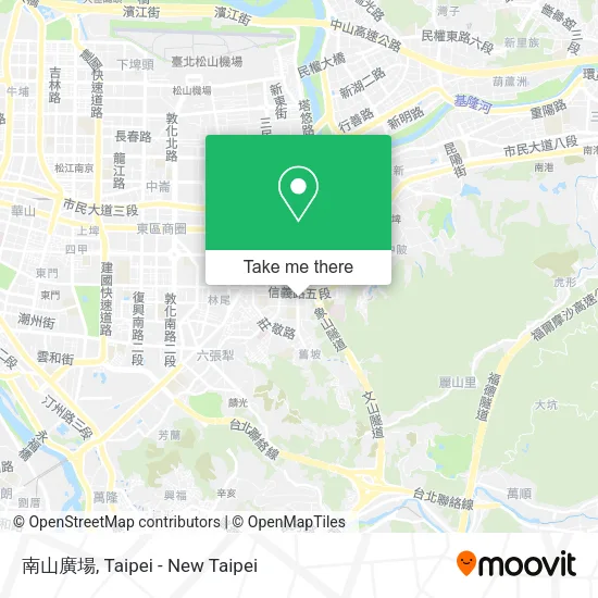 南山廣場地圖