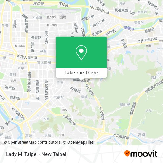 Lady M map