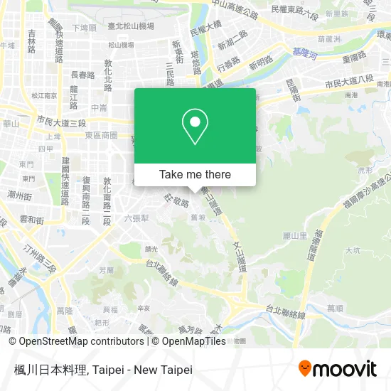 楓川日本料理 map