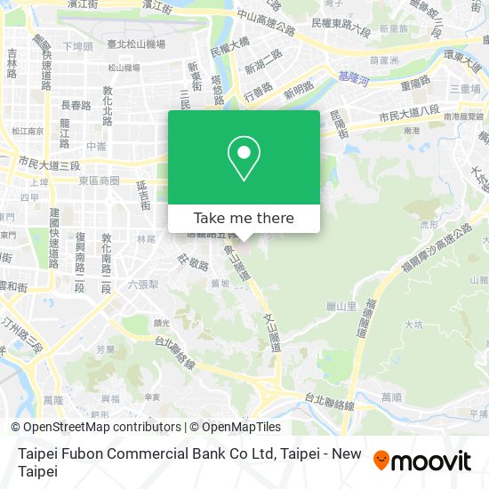 Taipei Fubon Commercial Bank Co Ltd map