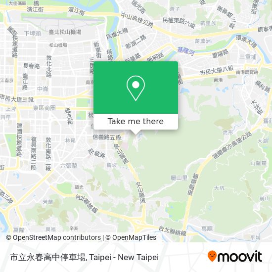市立永春高中停車場 map