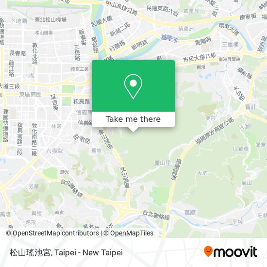 松山瑤池宮地圖