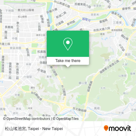 松山瑤池宮地圖