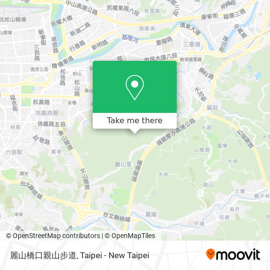 麗山橋口親山步道 map