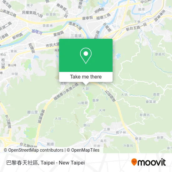巴黎春天社區 map