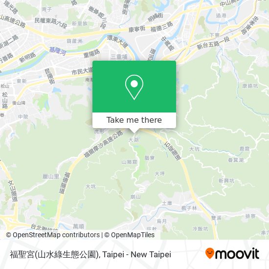 福聖宮(山水綠生態公園) map