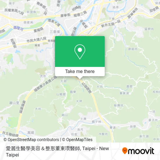 愛麗生醫學美容＆整形董東瓚醫師 map