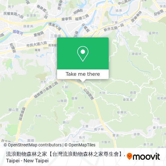 流浪動物森林之家【台灣流浪動物森林之家尊生會】地圖