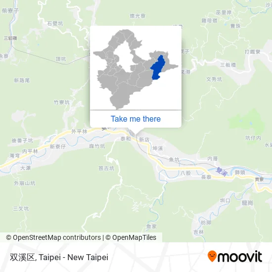 双溪区 map