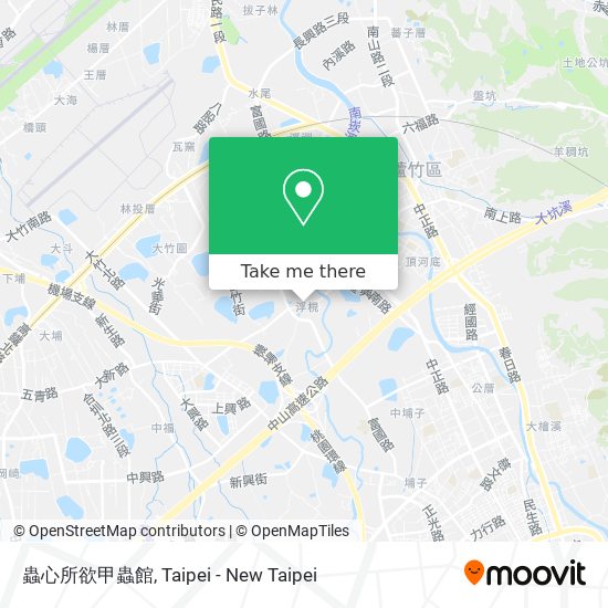 蟲心所欲甲蟲館 map