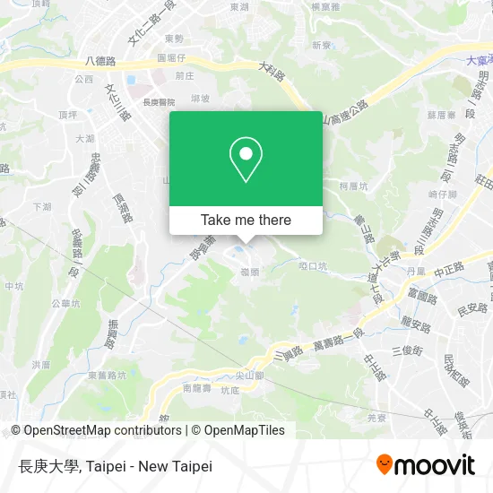 長庚大學 map