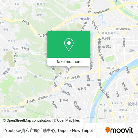 Youbike-貴和市民活動中心 map