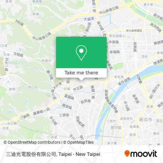 三迪光電股份有限公司地圖