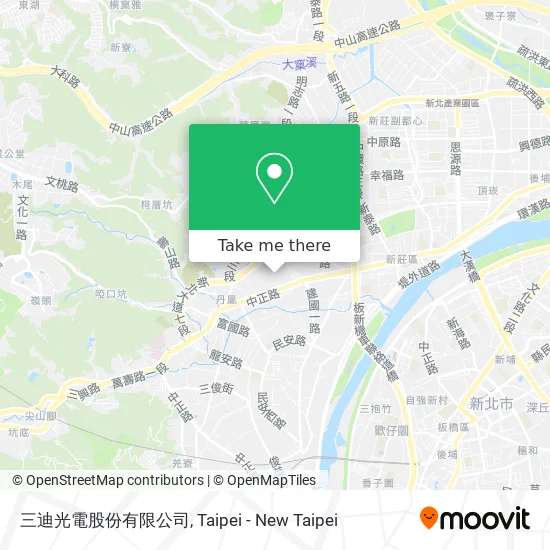 三迪光電股份有限公司地圖