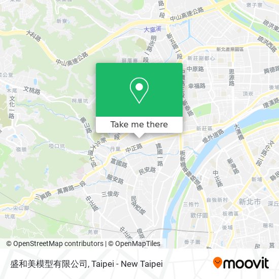 盛和美模型有限公司 map