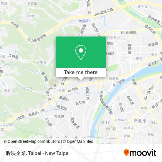 昕映企業 map