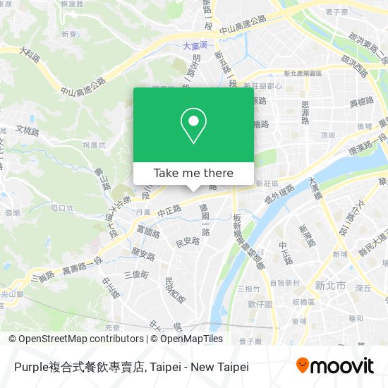 Purple複合式餐飲專賣店 map