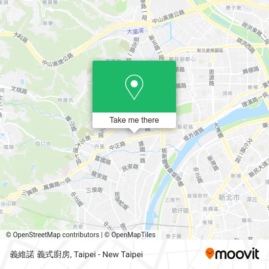 義維諾 義式廚房 map