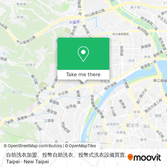 自助洗衣加盟、投幣自助洗衣、投幣式洗衣設備買賣地圖