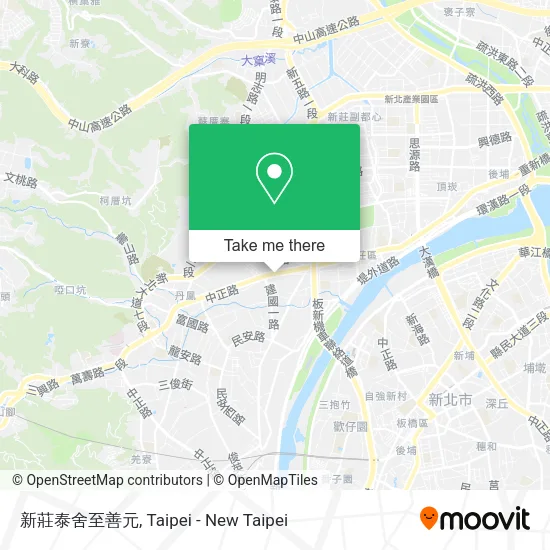 新莊泰舍至善元地圖