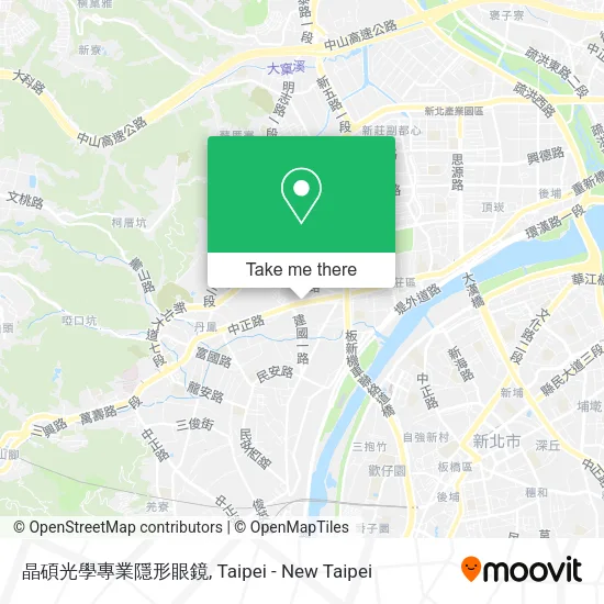 晶碩光學專業隱形眼鏡地圖