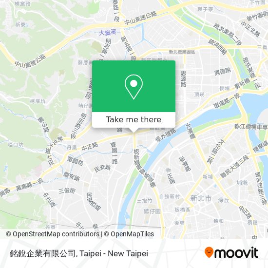 銘銳企業有限公司 map