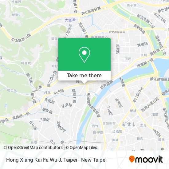 Hong Xiang Kai Fa Wu J map